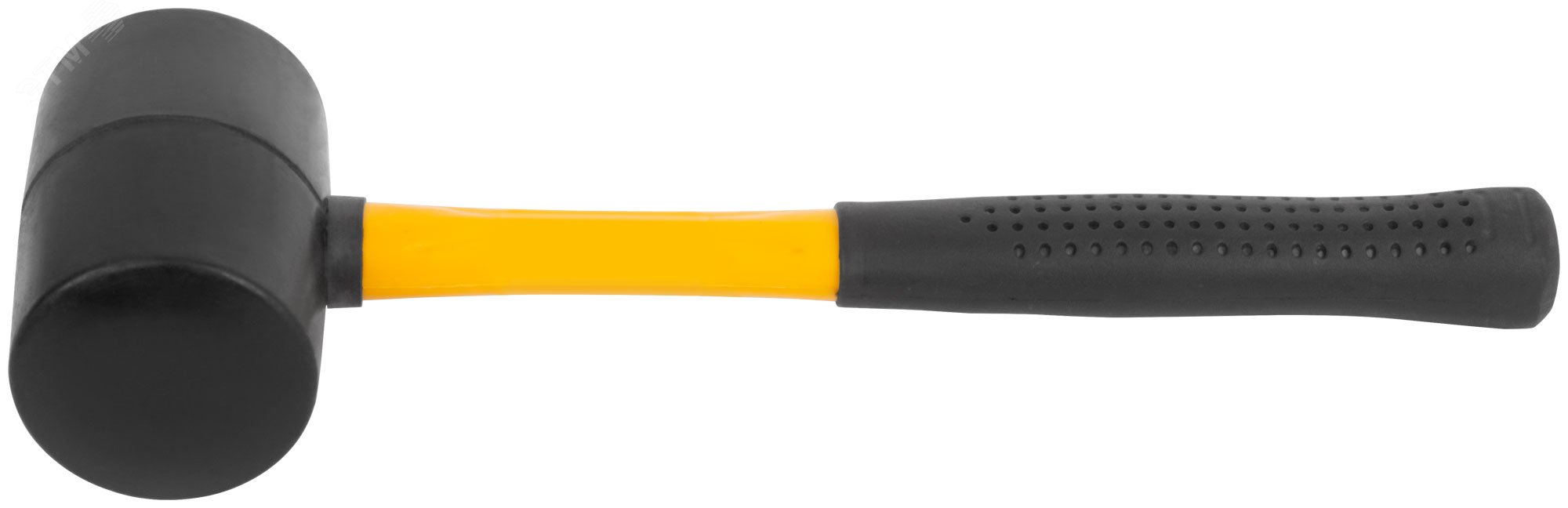 Киянка резиновая, фиберглассовая ручка 70 мм (680 гр) 45494 FIT - превью 5