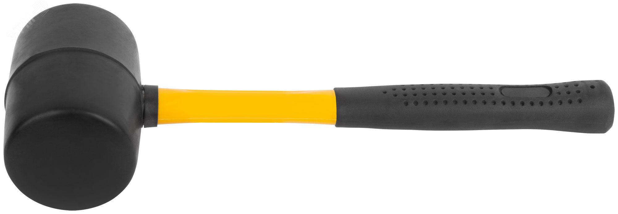 Киянка резиновая, фиберглассовая ручка 80 мм (900 гр) 45495 FIT - превью 5