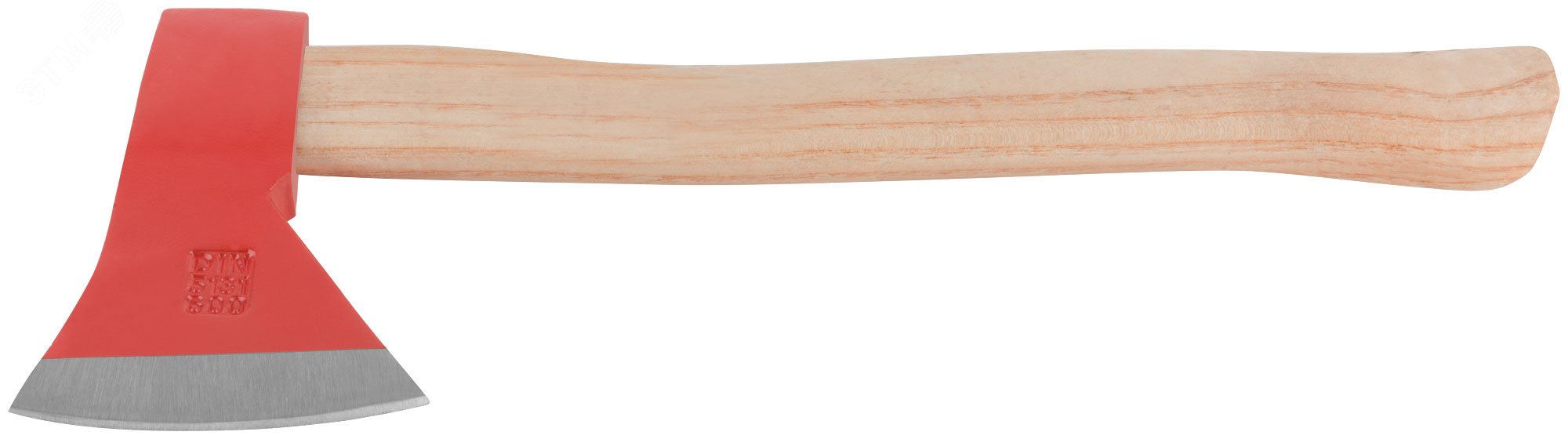 Топор кованая усиленная сталь, деревянная ручка 600 гр 46006 FIT - превью 5