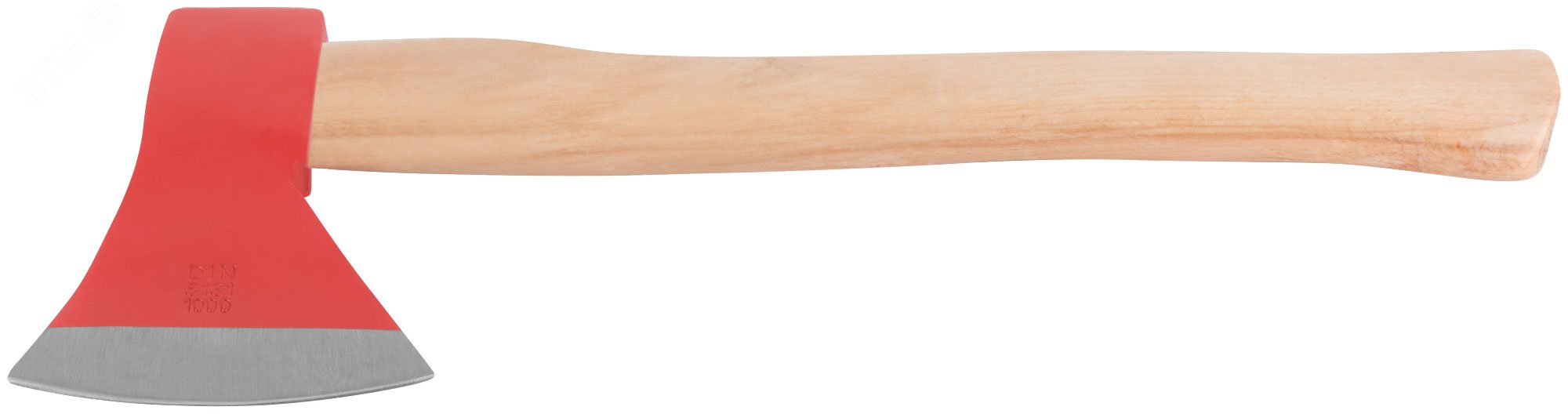 Топор кованая усиленная сталь, деревянная ручка 1000 гр 46010 FIT - превью 5