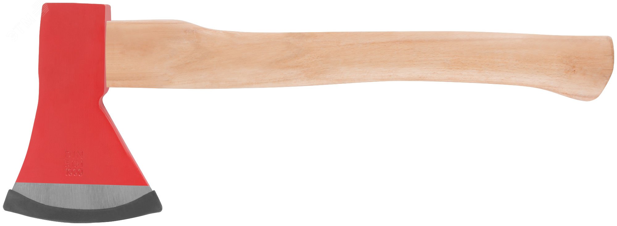 Топор кованая усиленная сталь, деревянная ручка 1000 гр 46010 FIT - превью 6