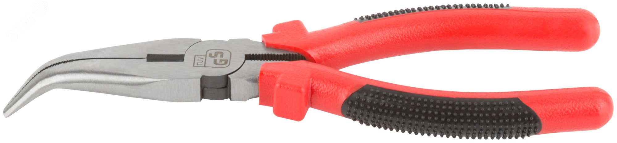 Утконосы ''Стандарт'', красно-черные пластиковые ручки, полированная сталь 200 мм 48400 FIT - превью 4