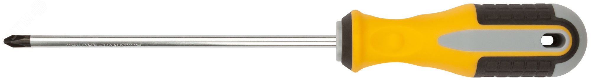 Отвертка ''Старт'', CrV сталь, прорезиненная ручка 6х150 мм РН2 55178 FIT - превью