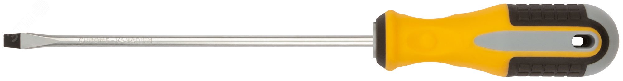 Отвертка ''Старт'', CrV сталь, прорезиненная ручка 5х150 мм SL 55185 FIT - превью
