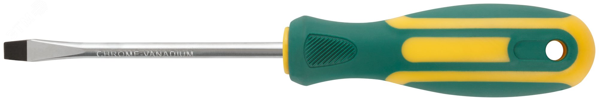Изображение товара Отвертка ''Контур'', CrV сталь, прорезиненная ручка 6х100 мм SL (шт)