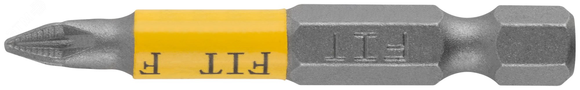 Изображение товара Биты кованые сталь S2 PZ1 односторонние 50 мм Профи 2 шт блистер