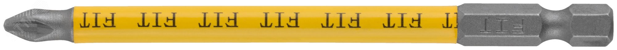 Изображение товара Биты кованые сталь S2 односторонние 100 мм PH2 Профи 10 шт блистер