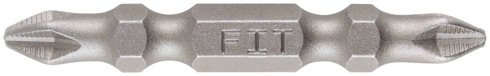 Изображение товара Набор двусторонних кованых бит FIT HQ из стали S2, 50 мм, PH2, 10 шт.