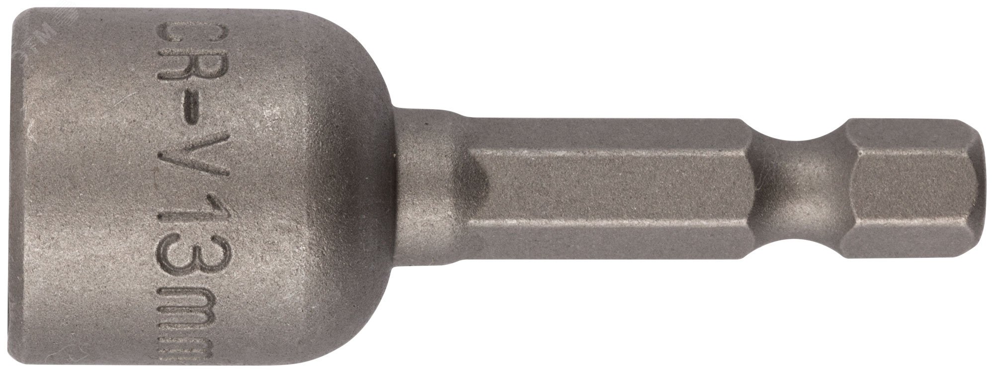 Изображение товара Насадка для шурупов и болтов с 6-грголовкой Профи d=13 мм, L=48 мм (шт)