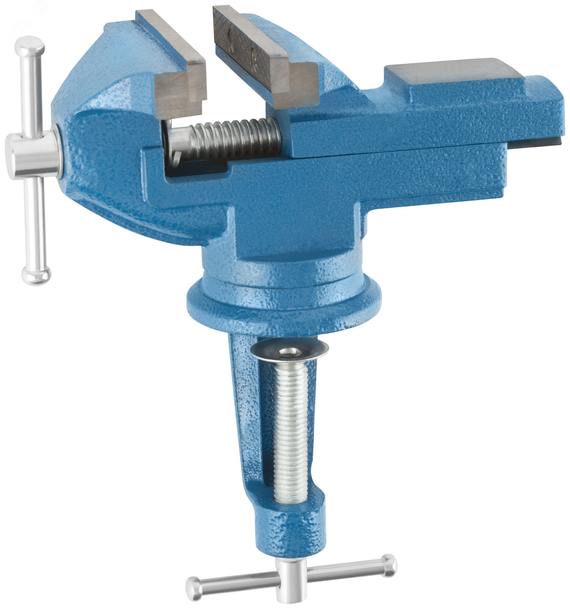 Изображение товара Поворотные усиленные тиски 80 мм FIT - надежный инструмент для работы