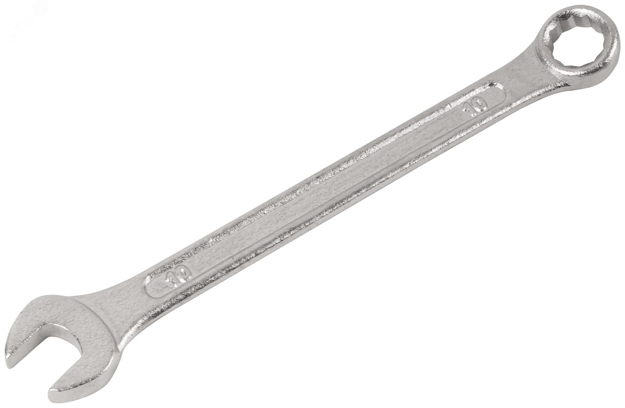 Ключ комбинированный ''Хард'', хромированное покрытие 10 мм 63140 FIT - превью 2