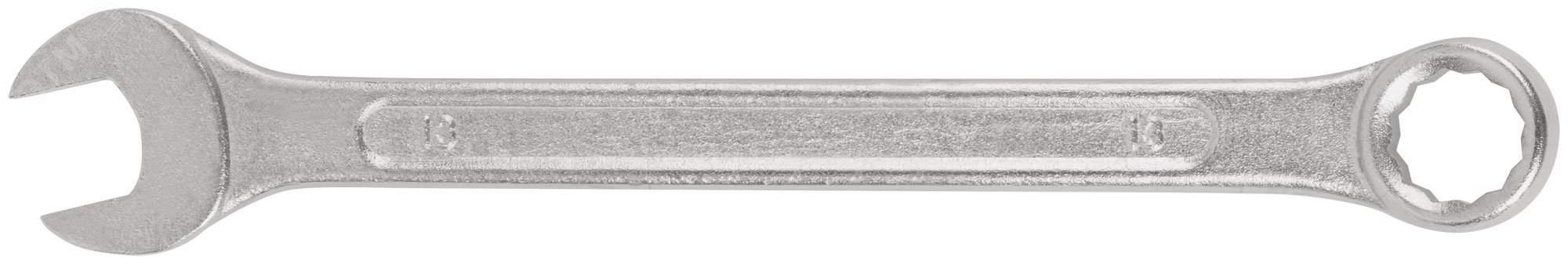 Ключ комбинированный ''Хард'', хромированное покрытие 13 мм 63143 FIT - превью