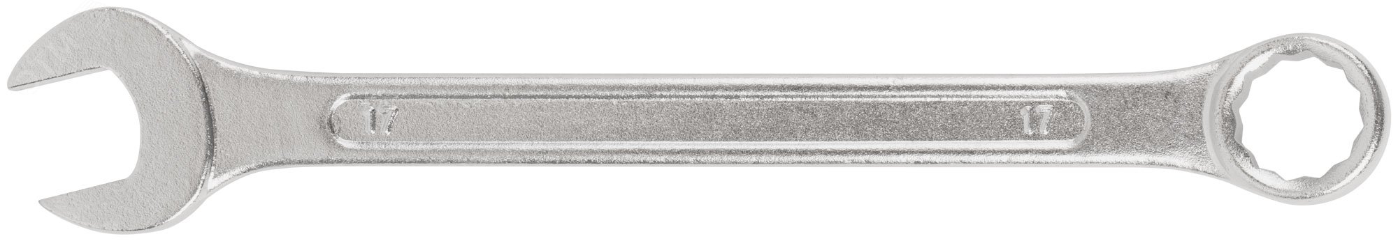 Ключ комбинированный ''Хард'', хромированное покрытие 17 мм 63147 FIT - превью