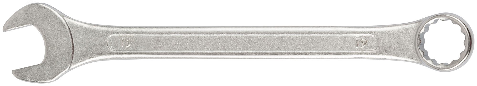 Изображение товара Ключ комбинированный Хард FIT IT 19 мм хромированный, инструментальная сталь