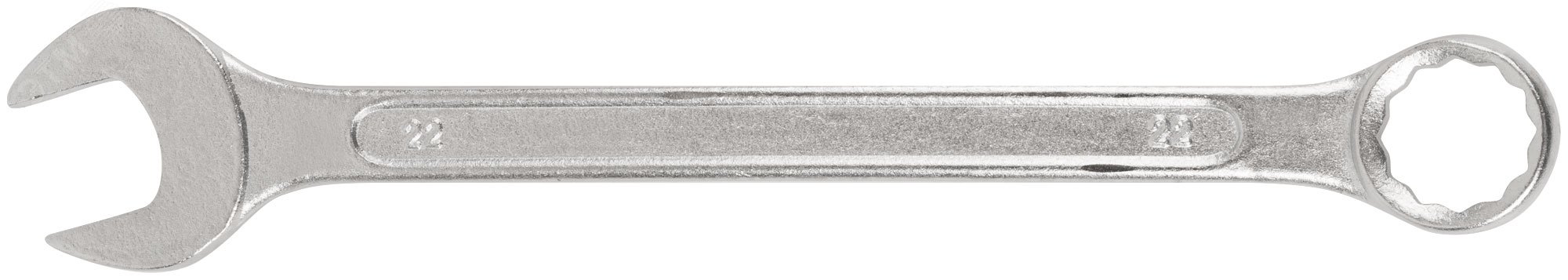 Ключ комбинированный ''Хард'', хромированное покрытие 22 мм 63152 FIT - превью