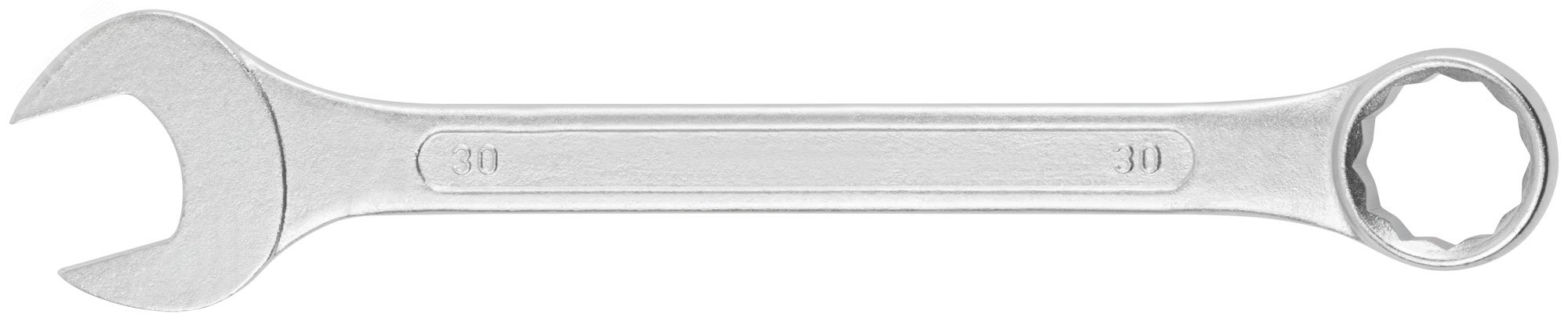 Ключ комбинированный ''Хард'', хромированное покрытие 30 мм 63160 FIT - превью