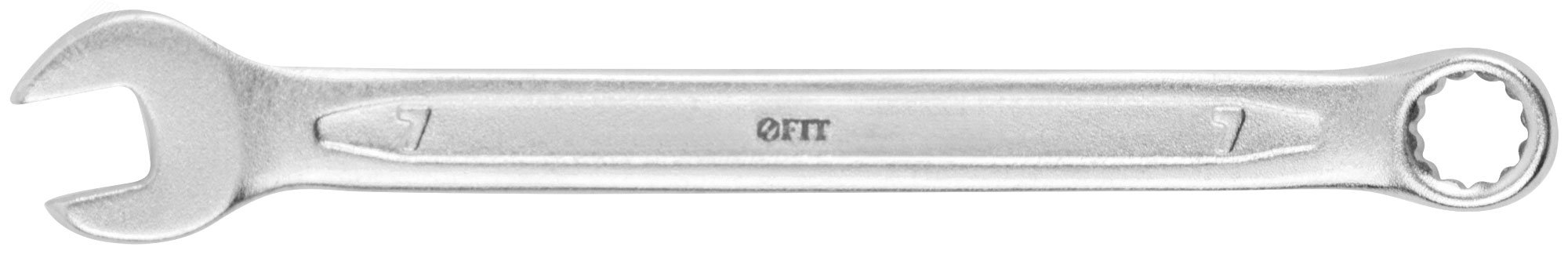 Изображение товара Ключ комбинированный усиленный ''Гранд'', CrV, холодный штамп 7 мм (шт)