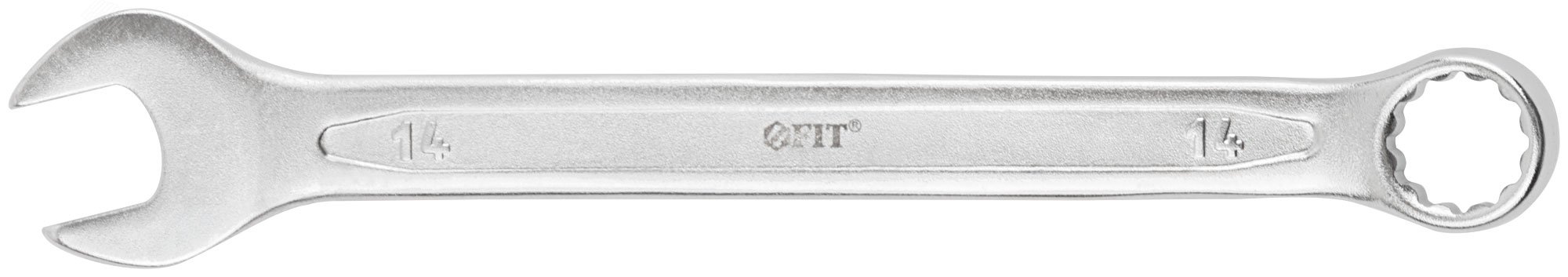 Изображение товара Ключ комбинированный Гранд FIT 14 мм хромированный