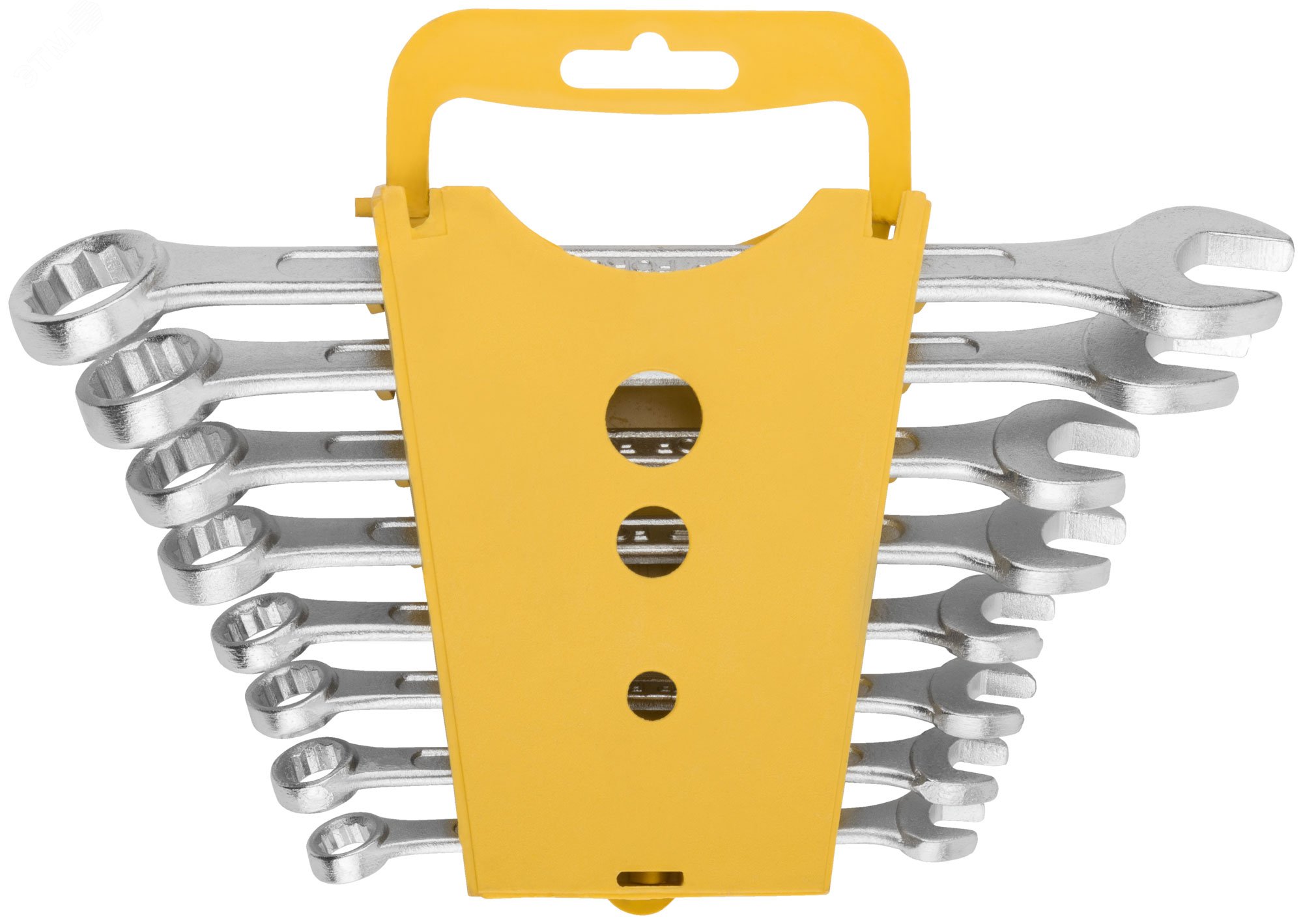 Ключи комбинированные в пластиковом держателе ''Хард'', набор 8 шт (8-19 мм) 63424 FIT - превью 4
