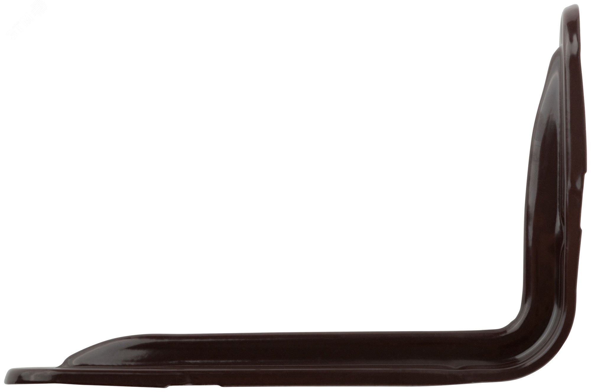 Уголок-кронштейн усиленный коричневый 100 х 150 мм (0,8 мм) 65958 FIT - превью 2