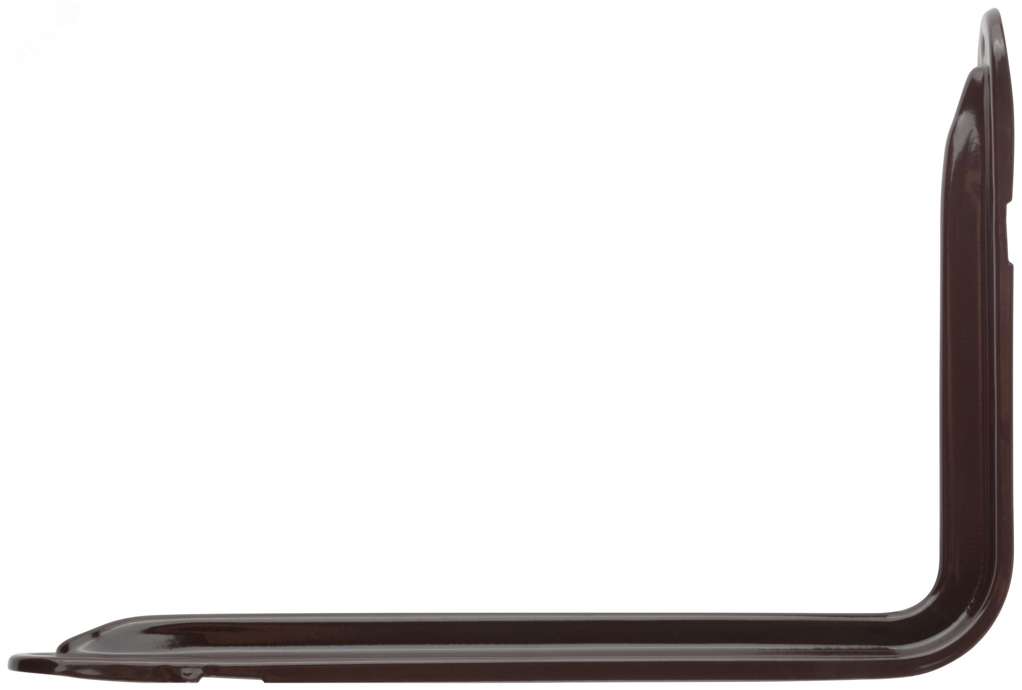 Уголок-кронштейн усиленный коричневый 200 х 300 мм (1,0 мм) 65973 FIT - превью 2