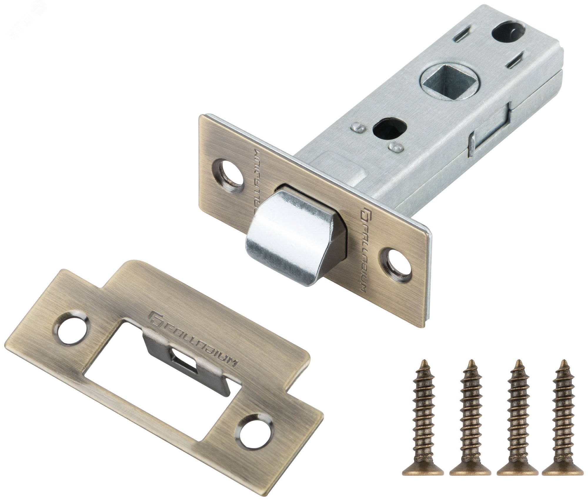 Изображение товара Механизм защелки модель 100 в старой бронзе от FIT