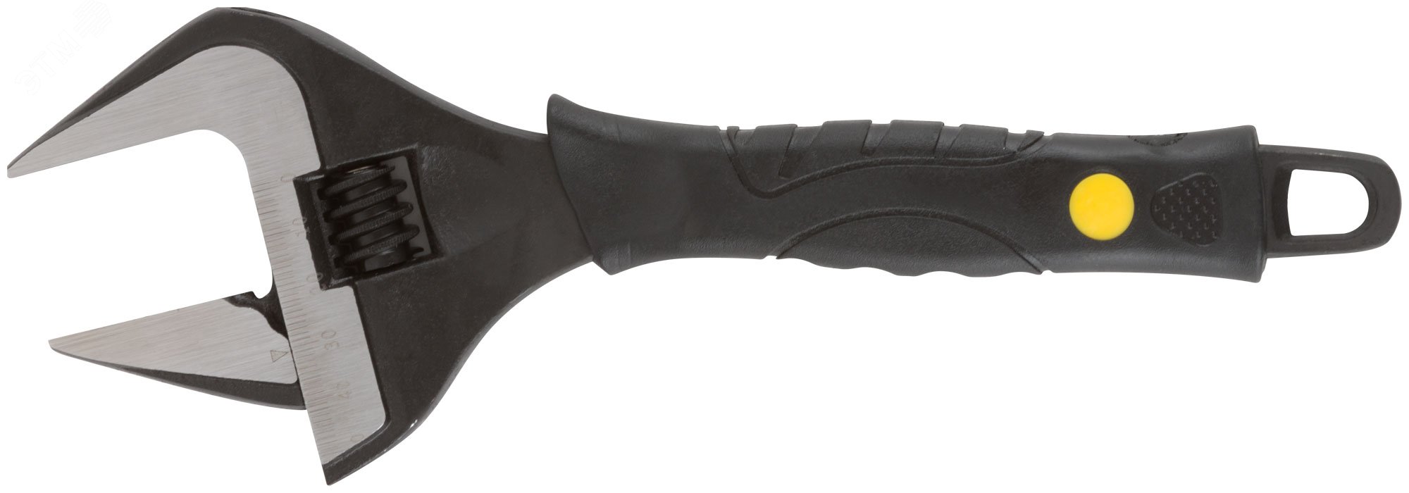 Ключ разводной ''Контур'', узкие губки, шкала, увеличенный захват 50 мм длина 250 мм 70173 FIT - превью