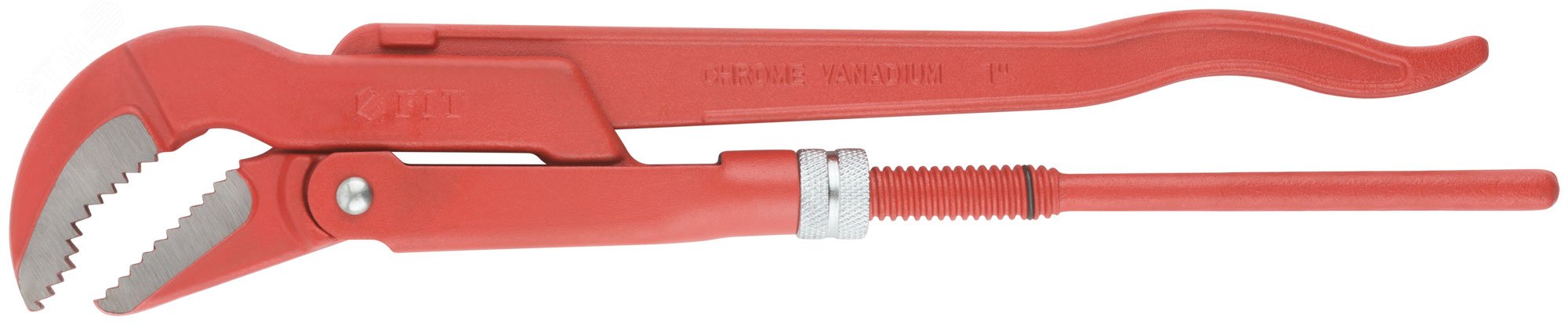 Изображение товара Ключ трубный газовый CrV Профи 45 гр (тип V) 1'' (шт)