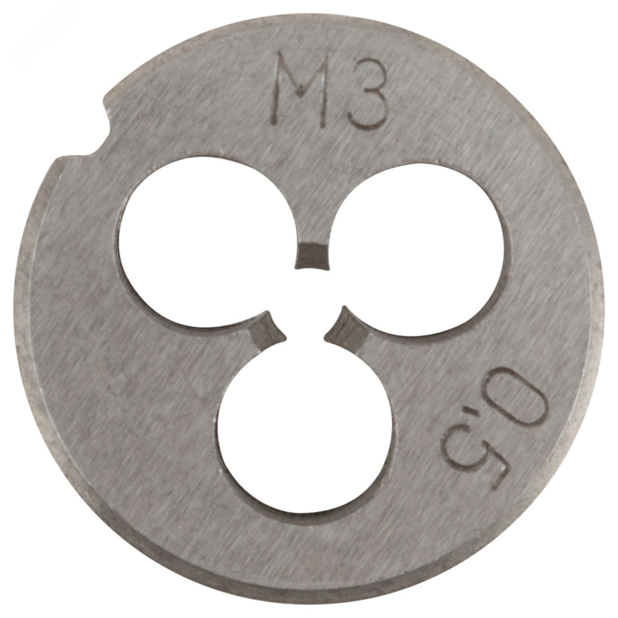 Плашка метрическая, легированная сталь М3х0.5 мм 70820 FIT - превью