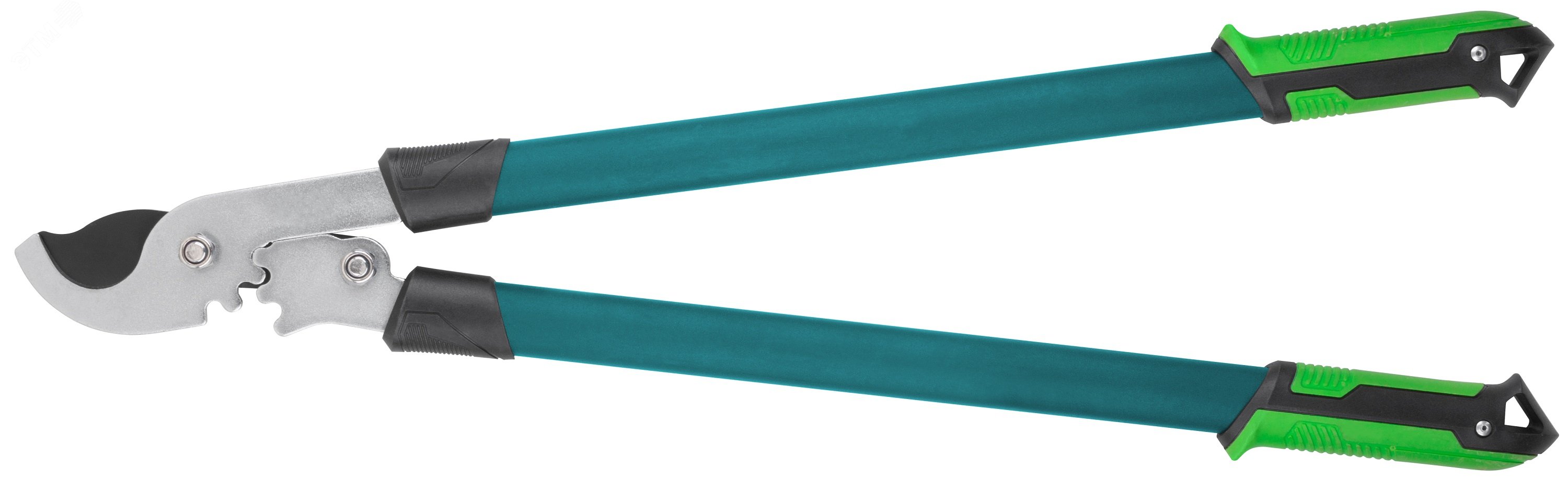 Изображение товара Сучкорез, тефлон. покрытие, шестеренч. передача, стальные ручки с прорезинен. рукоятками 750 мм (шт)