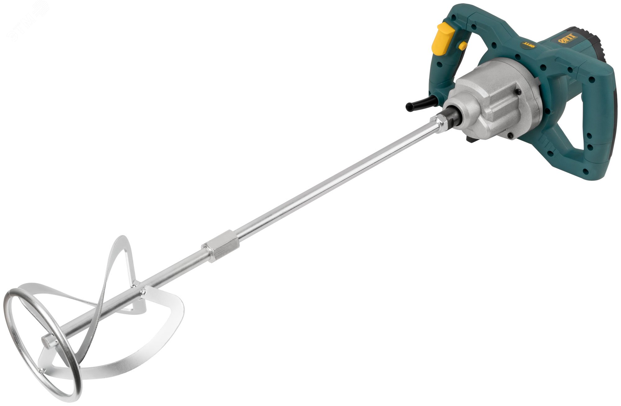 Изображение товара Миксер строительный 1400 Вт двускоростной с металлическим корпусом FIT