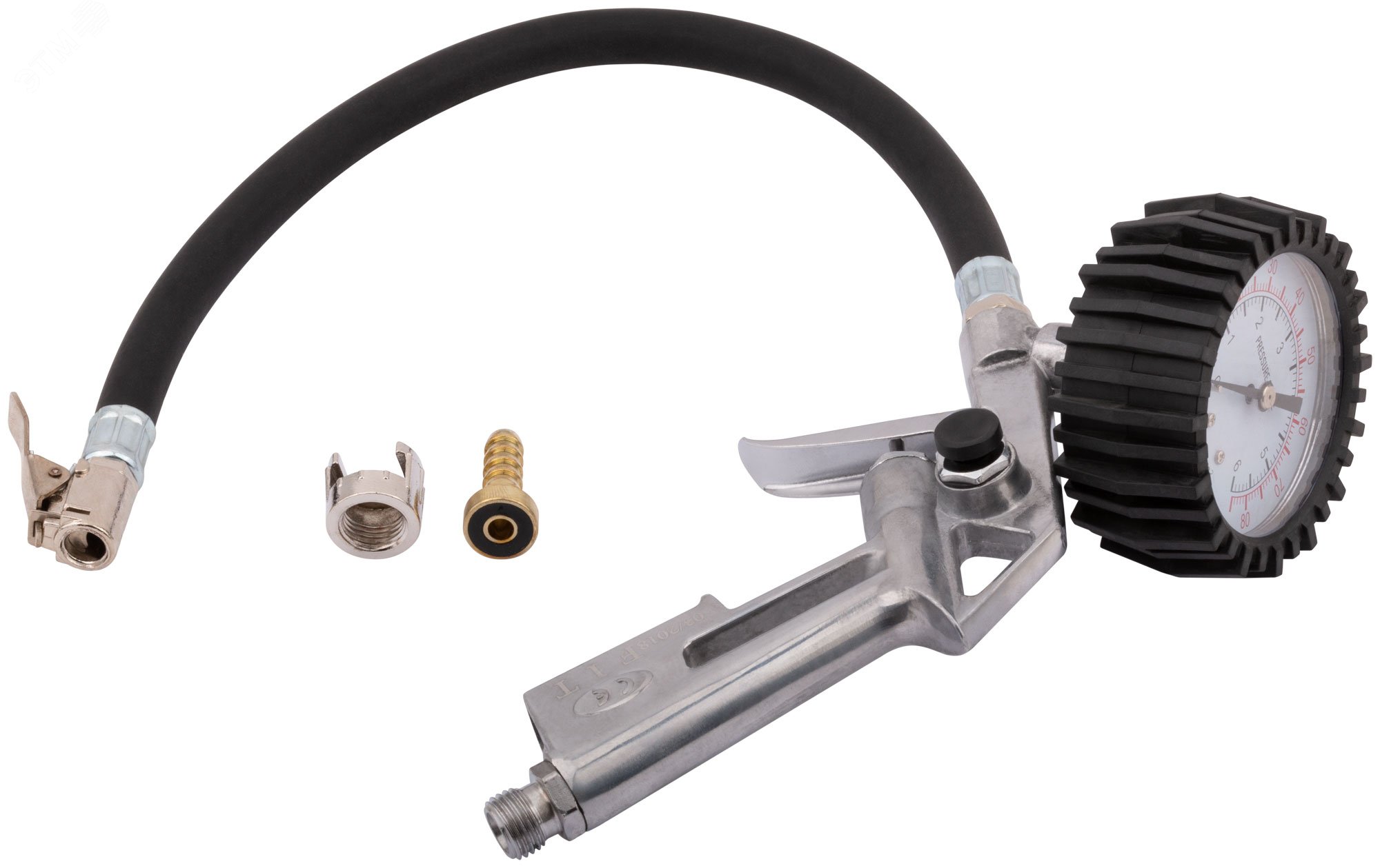 Изображение товара Пистолет с манометром FIT DIY для контроля давления воздуха высокого давления