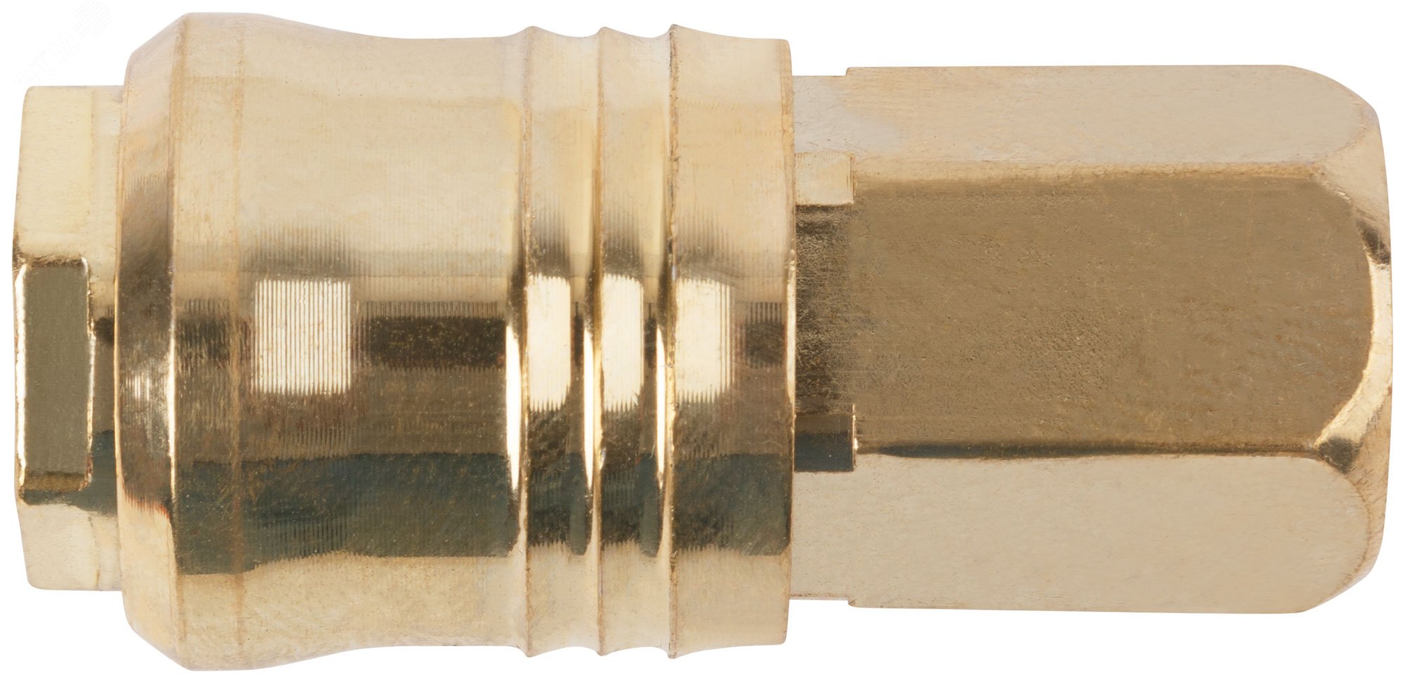 Изображение товара Адаптер быстросъемный итальянского типа с внутренней резьбой 1/4 для трубопроводных систем