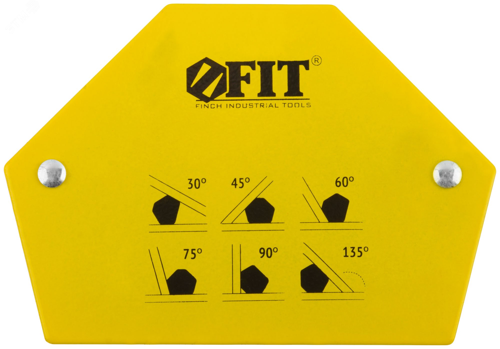 Угольник для сварки магнитный, тип ''шестигранник'', усилие до 11 кг 81805 FIT - превью