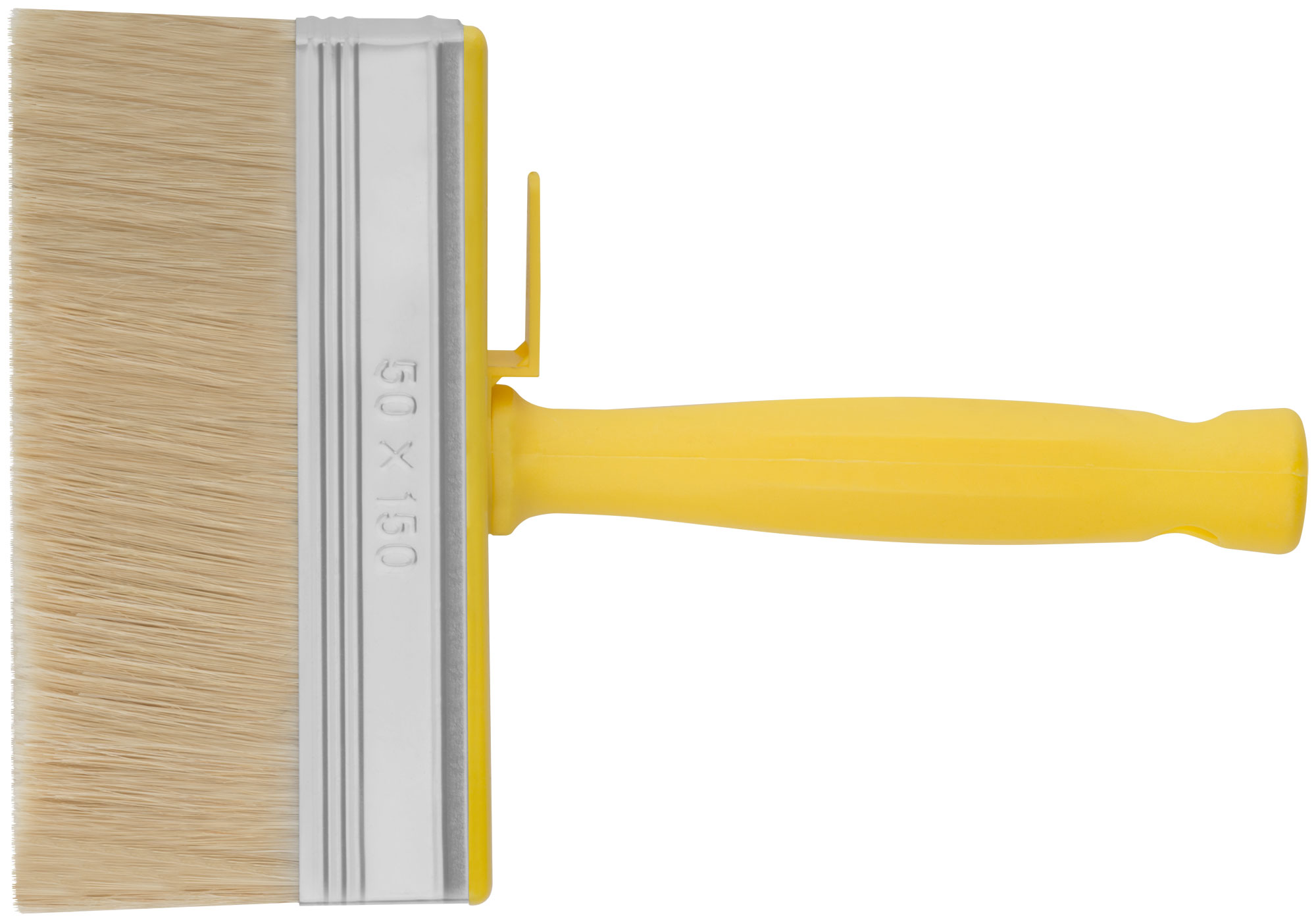 Макловица, натур.светлая щетина, пластиковый корпус, полая ручка, ''мини'' 50x150 мм