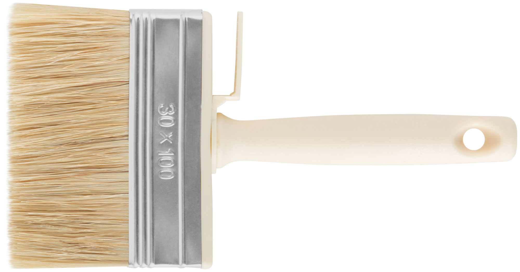 Макловица, натур. светлая щетина, пластиковый корпус ''мини'' 30x100 мм