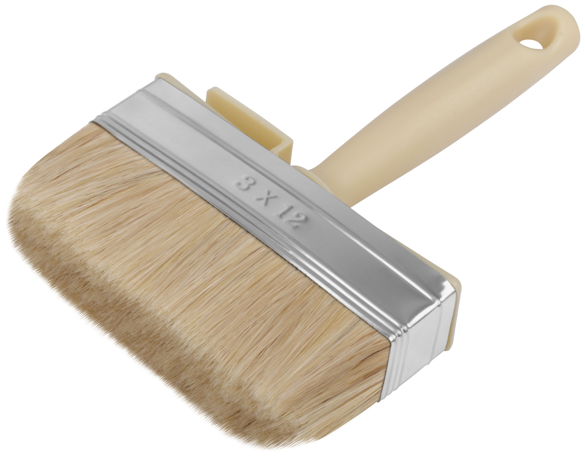 Макловица, натур. светлая щетина, пластиковый корпус ''мини'' 30x120 мм