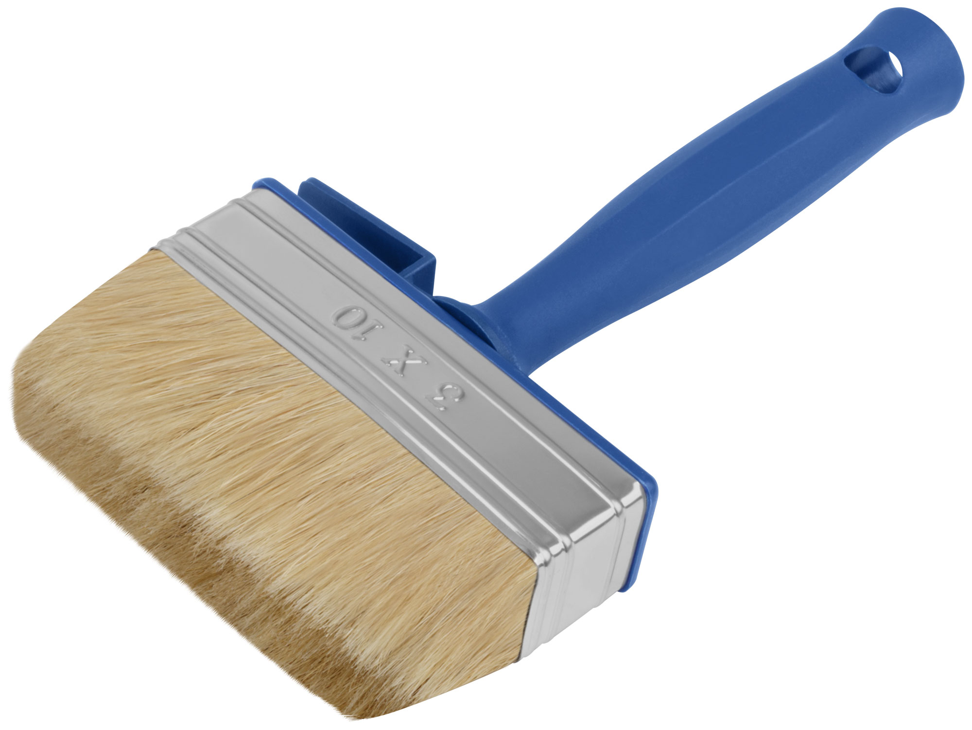 Макловица, натур.светлая щетина, пластиковый корпус, полая ручка, ''мини'' 30x100 мм