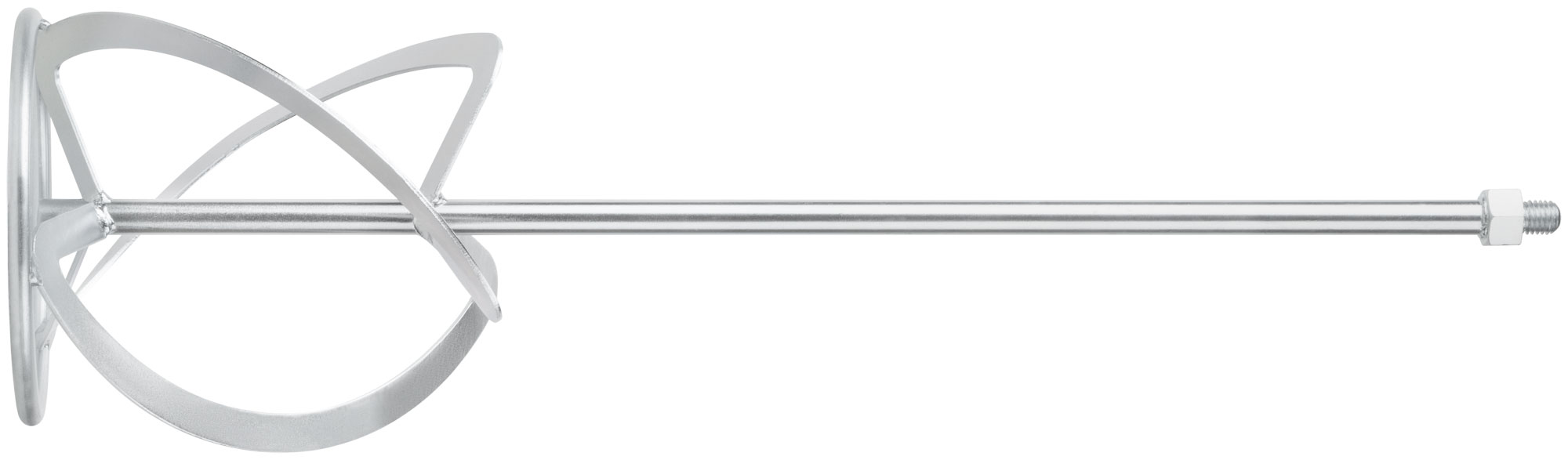 Миксер для тяжелых строительных смесей усиленный Профи, хвостовик М14, 160х590 мм