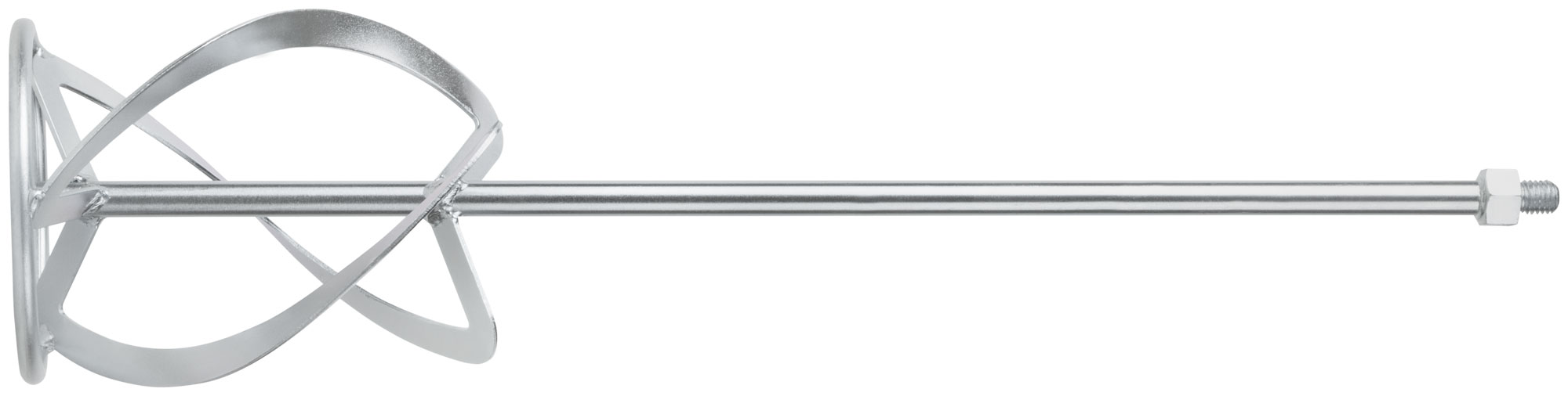 Миксер для легких строительных смесей усиленный Профи, хвостовик М14, 140х590 мм