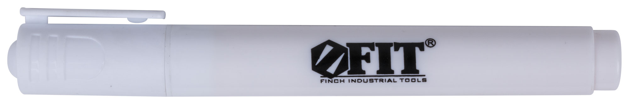 Маркер строительный с жидким красящим составом, белый 147x15 мм