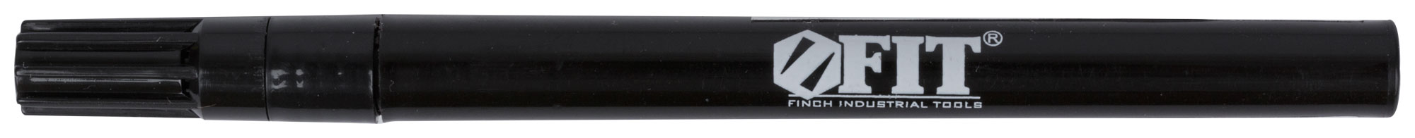 Маркер строительный с жидким красящим составом, черный 138x11 мм