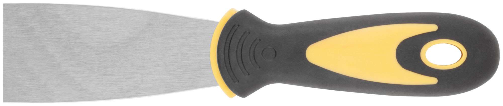 Шпатель, нерж.сталь, прорезиненная ручка 1,5'' (38 мм)