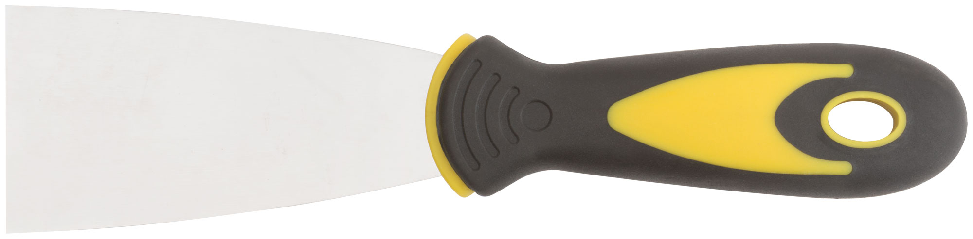 Шпатель, нерж.сталь, прорезиненная ручка 2'' (50 мм)