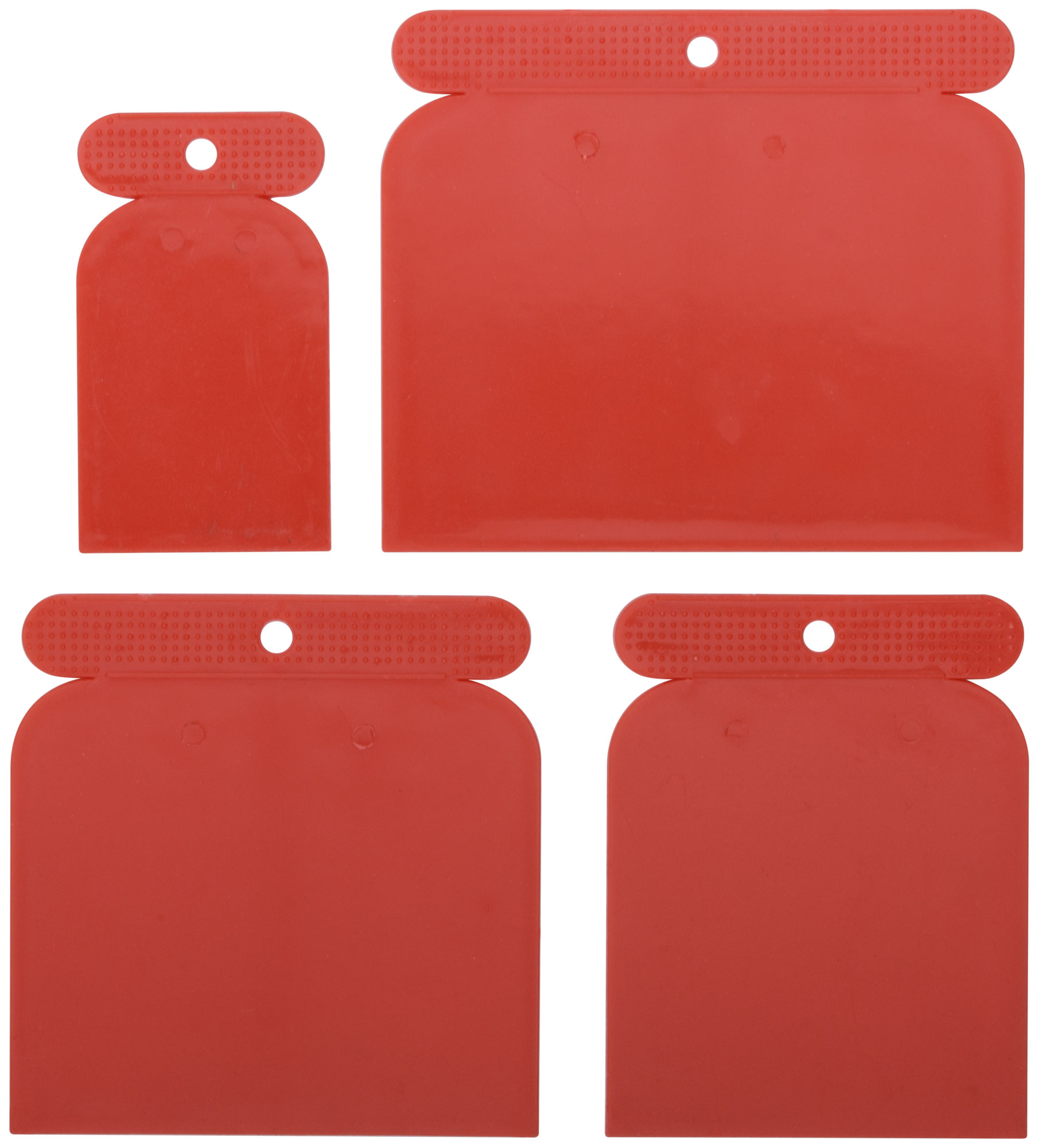 Шпатели пластиковые набор 4 шт(''Япончик'') 50/80/100/120 мм