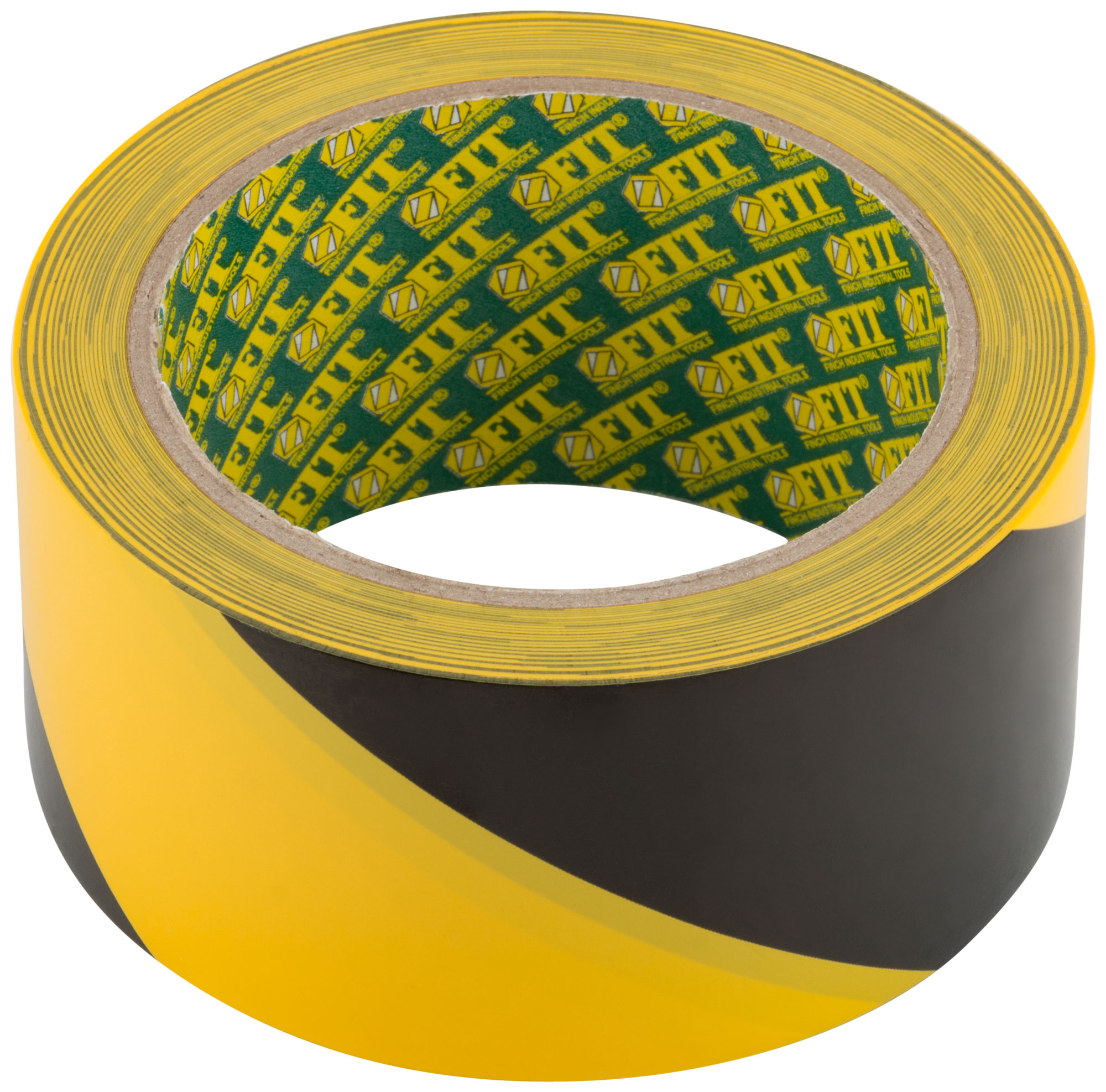 Лента разметочная черно-желтая 50ммх25м