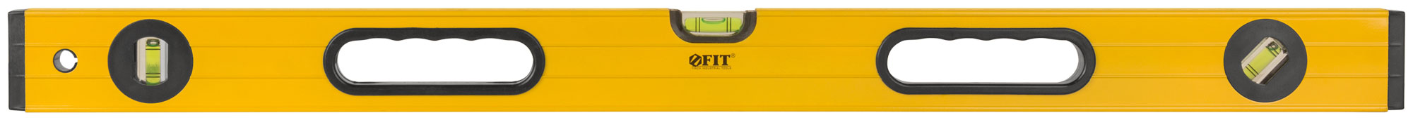 Уровень ''Янтарь'', 3 глазка, ручки, усиленный корпус, фрезер. рабочая грань, шкала 800 мм