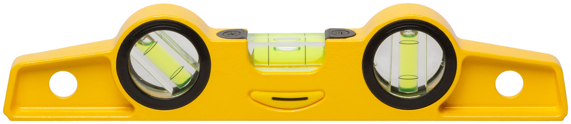 Уровень ''Хард'' мини, 3 глазка, литой усиленный профиль, фрезер.рабочая грань, магниты 250 мм