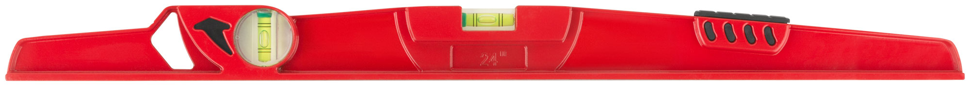 Уровень ''Хард'', 2 глазка, литой усиленный профиль, фрезерованная рабочая грань, с зеркалом, 600 мм