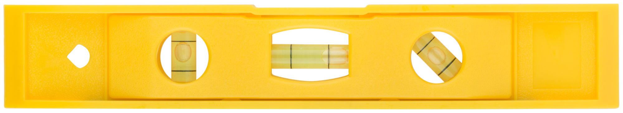 Уровень ''Торпедо'' пластиковый, 3 глазка, магнитный 225 мм